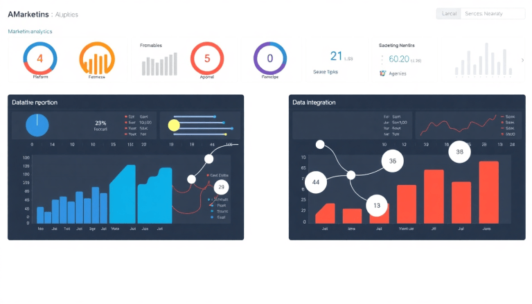 Supermetrics alternative marketing analytics dashboard showcasing automated performance reports, agency reporting automation, client dashboard insights, and cross-channel analytics for digital marketing data visualization.