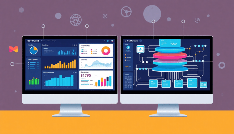 Best marketing reporting software on screen displays showcasing marketing analytics dashboard and automated performance reports for agency reporting automation and client dashboard insights.