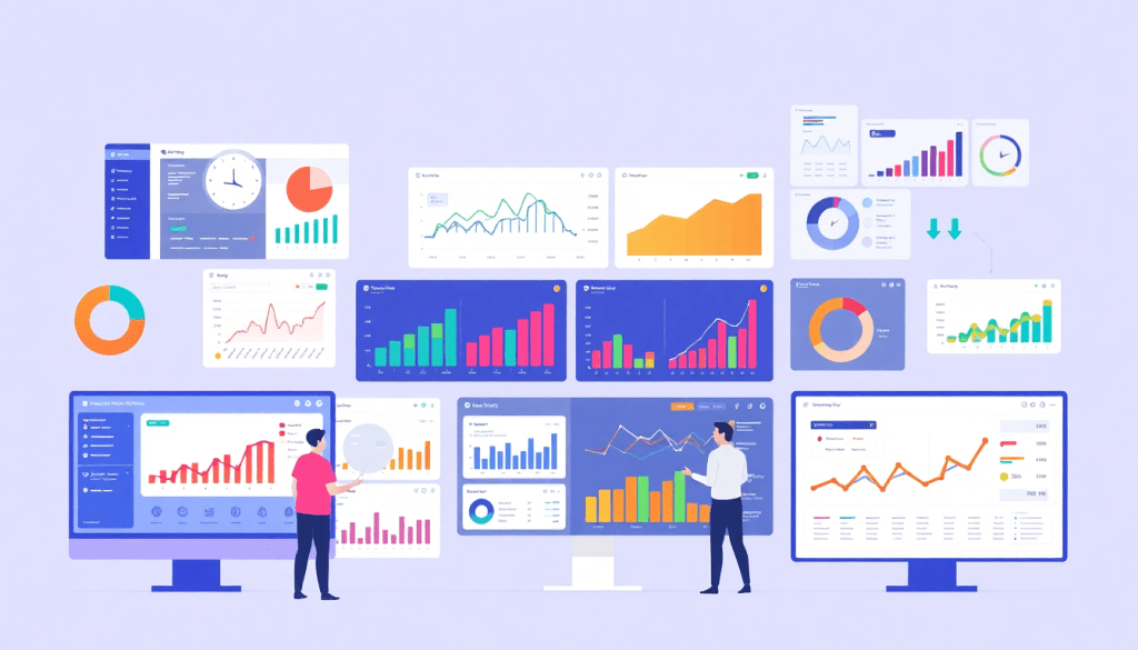 Interactive client dashboard platform showcasing cross-channel reporting tools and automated marketing reports, ideal NinjaCat alternative and supermetrics competitor for agency reporting automation and white-label analytics software.