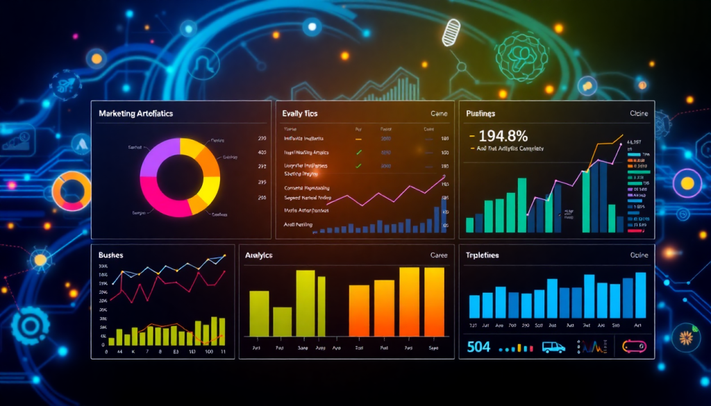 AI-powered marketing dashboard automation featuring real-time analytics, automated reporting workflows, multi-channel data aggregation, and campaign performance insights with TapClicks marketing dashboard software.