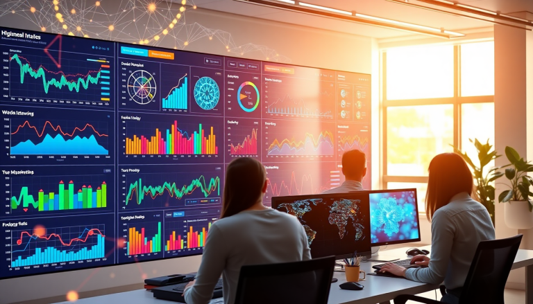 Marketing professionals utilizing TapClicks marketing dashboard for automated reporting workflows, AI-powered dashboard creation, and real-time marketing analytics.