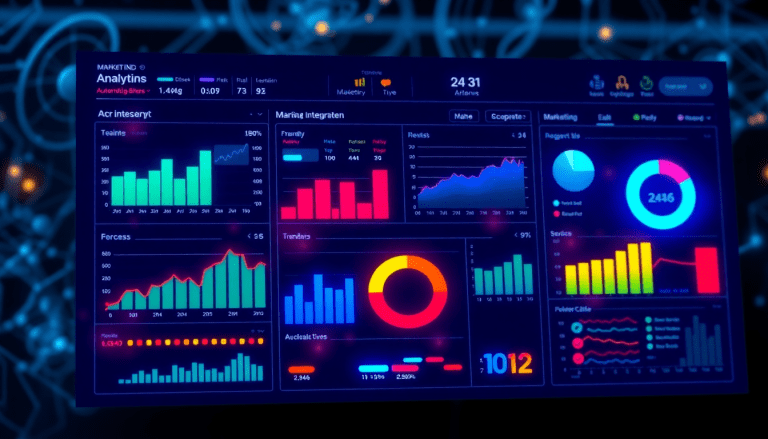 Automated KPI reporting dashboard for marketing analytics automation with AI reporting assistant, showcasing automated dashboard creation, cross-channel performance tracking, and client analytics automation for marketing data visualization, ROI tracking dashboard, campaign performance insights on TapClicks AI platform.