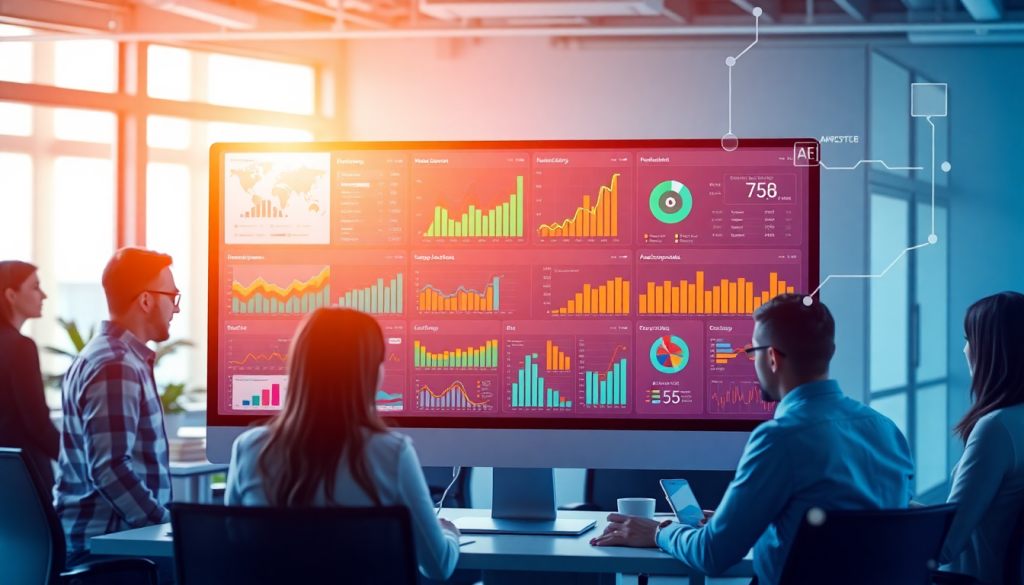Innovative AI data visualization tool for marketing teams in action, showcasing marketing analytics automation, AI reporting assistant, automated dashboard creation, cross-channel performance tracking, client analytics automation, marketing data visualization, ROI tracking dashboard, and campaign performance insights on the TapClicks AI platform.