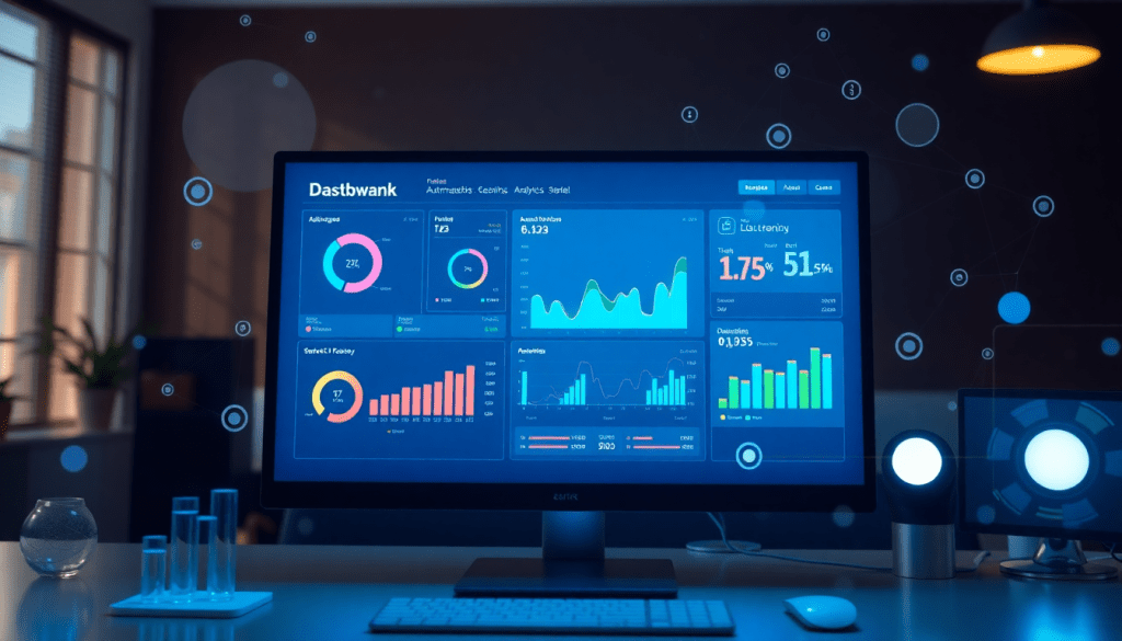 Automated KPI reporting dashboard displaying marketing analytics automation, AI reporting assistant features, and cross-channel performance tracking on a Tapclicks AI platform for enhanced client analytics and ROI tracking.