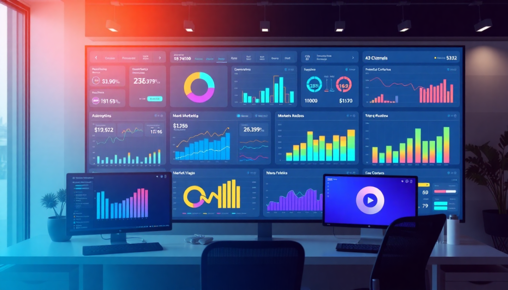Performance marketing reporting software with automated campaign reporting, performance analytics tool, ad spend optimization dashboard, and ROAS tracking platform displaying digital advertising insights and cross-channel campaign tracking through a paid media dashboard for client performance reports.