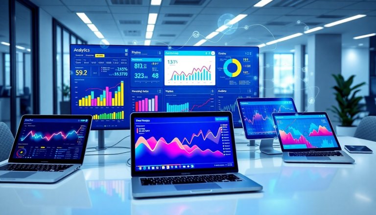 "AI-powered marketing dashboard displaying real-time analytics, multi-channel data aggregation, and automated reporting workflows for marketing data centralization and campaign performance monitoring with TapClicks software."