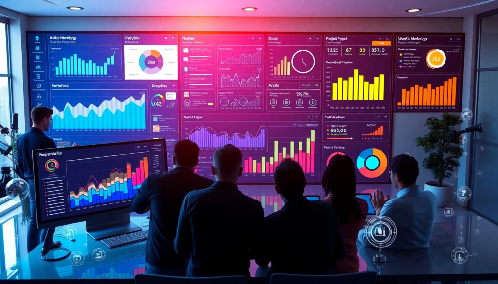Automated KPI reporting dashboard with marketing analytics automation, AI reporting assistant, and cross-channel performance tracking for client analytics automation and marketing data visualization using the Tapclicks AI platform.