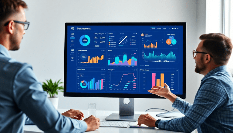 Digital marketing KPI dashboard showcasing marketing metrics visualization, performance tracking, campaign KPI monitoring, and cross-channel analytics for improved ROI tracking.