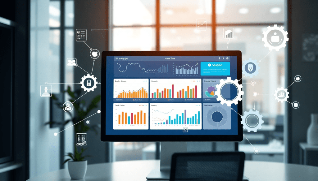 AI-powered marketing dashboard showcasing real-time analytics, automated reporting workflows, and multi-channel data aggregation with TapClicks marketing dashboard software.