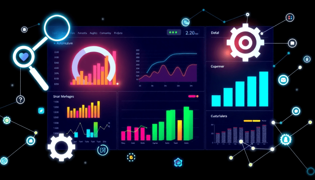 Automated KPI reporting dashboard showcasing marketing analytics automation, AI reporting assistant, cross-channel performance tracking, and marketing data visualization with Tapclicks AI platform.