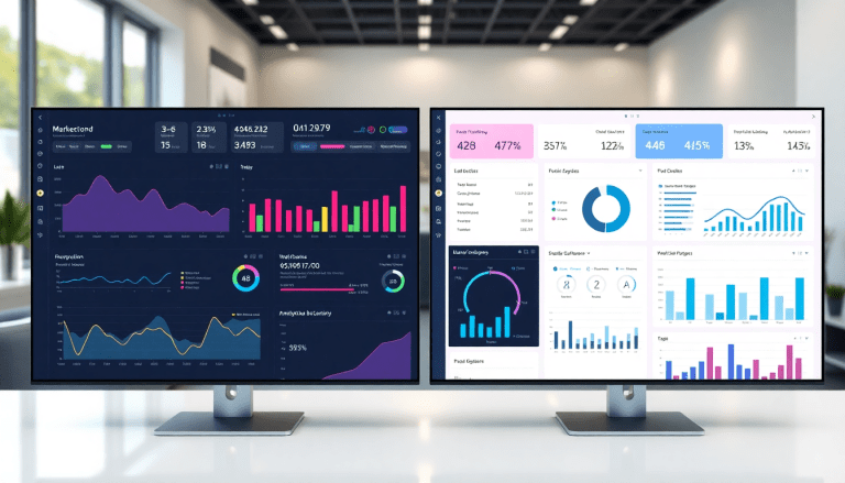 Marketing dashboard automation featuring marketing analytics dashboard, automated performance reports, agency reporting automation, client dashboard insights, cross-channel analytics, TapClicks reporting platform, and Funnel.io comparison for digital marketing data visualization and performance marketing KPIs.