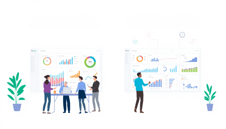 Marketing analytics dashboard for Funnel.io alternative showcasing automated performance reports and cross-channel analytics for agency reporting automation and client dashboard insights.