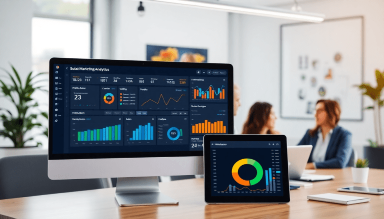 Funnel.io alternative marketing analytics dashboard displaying automated performance reports and cross-channel analytics for agency reporting automation, featuring digital marketing data visualization and client dashboard insights.