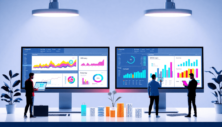 Interactive client dashboard platform showcasing automated marketing reports and cross-channel reporting tools, ideal as a NinjaCat alternative or white-label analytics software for agencies.
