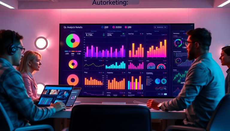 Team utilizing TapClicks marketing dashboard for AI-powered dashboard creation, real-time marketing analytics, and automated reporting workflows in a collaborative workspace.