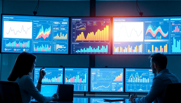 Automated KPI reporting dashboard showcasing marketing analytics automation, AI reporting assistant, cross-channel performance tracking, and client analytics automation with ROI tracking and TapClicks AI platform insights.