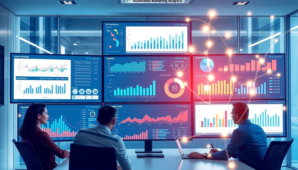 Automated KPI reporting dashboard with marketing analytics automation and AI reporting assistant for cross-channel performance tracking, client analytics automation, marketing data visualization, ROI tracking dashboard, TapClicks AI platform, and campaign performance insights.