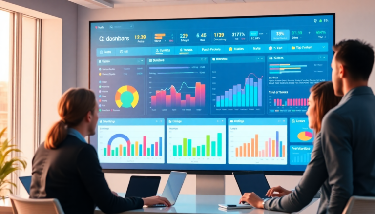 Digital marketing KPI dashboard with marketing metrics visualization, performance tracking, and campaign KPI monitoring for insight-driven decision-making.