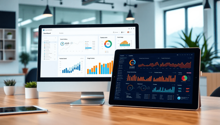 White-label marketing dashboard for agencies showcasing customizable client dashboards and automated data visualization for agency reporting platform.