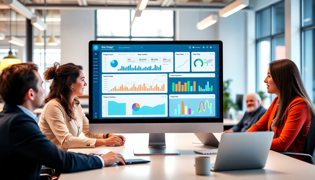 White-label marketing dashboard for agencies showcasing customizable client dashboards and branded analytics software with automated data visualization.