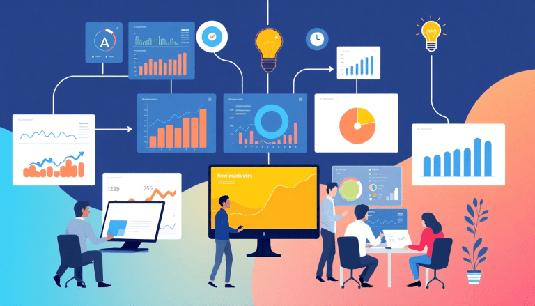 Best marketing analytics software TapClicks showcasing data visualization and team collaboration for effective reporting.