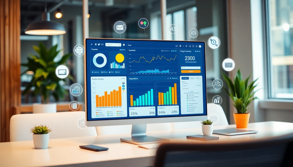 Performance marketing reporting software with automated campaign reporting and cross-channel tracking.