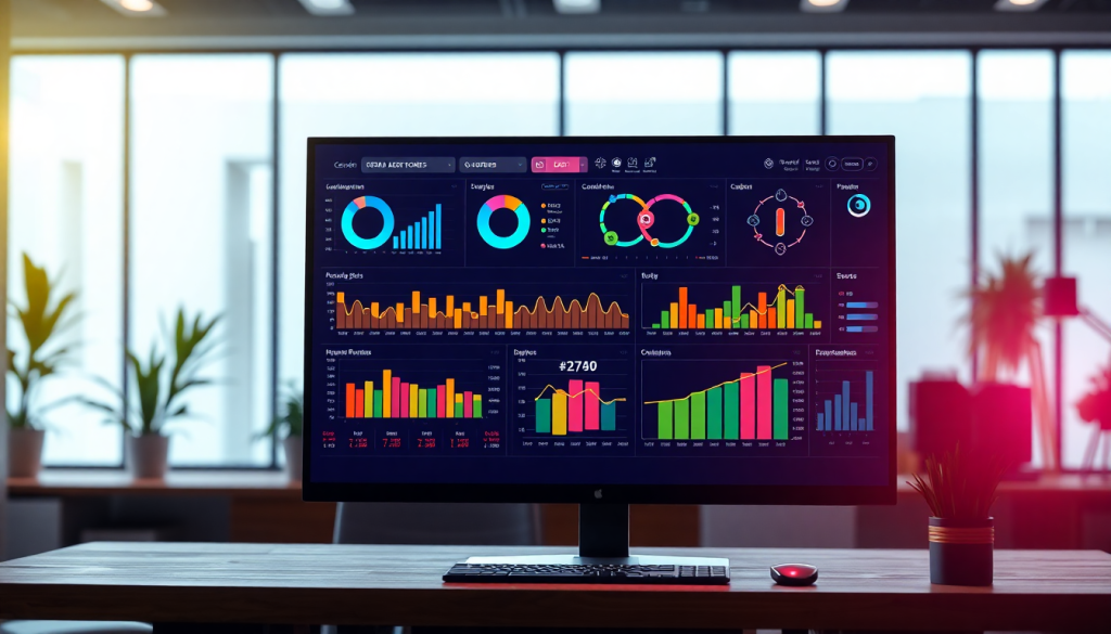 AI-powered marketing dashboard displaying automated reporting workflows and real-time analytics with multi-channel data aggregation, ideal for campaign performance monitoring and centralization of marketing data using TapClicks software.