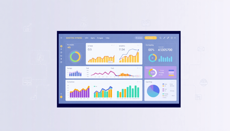 Performance marketing reporting software displaying automated campaign reporting, performance analytics tool, ad spend optimization dashboard, ROAS tracking platform, conversion rate analytics, digital advertising insights, cross-channel campaign tracking, performance marketing automation, paid media dashboard, client performance reports.