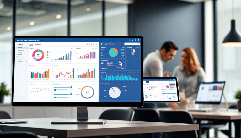Marketing analytics dashboard displaying automated performance reports and cross-channel analytics, ideal for agency reporting automation and client dashboard insights, compared with Funnel.io alternative.