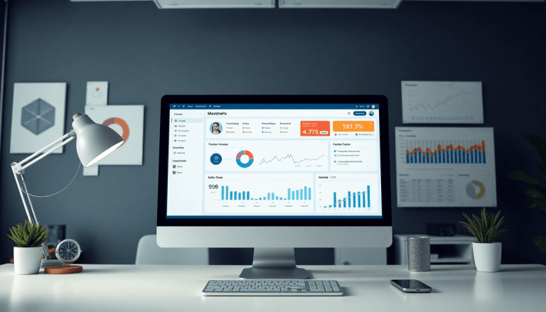 White-label marketing dashboard for agencies showcasing customizable client dashboards and branded analytics software for automated data visualization and performance tracking.