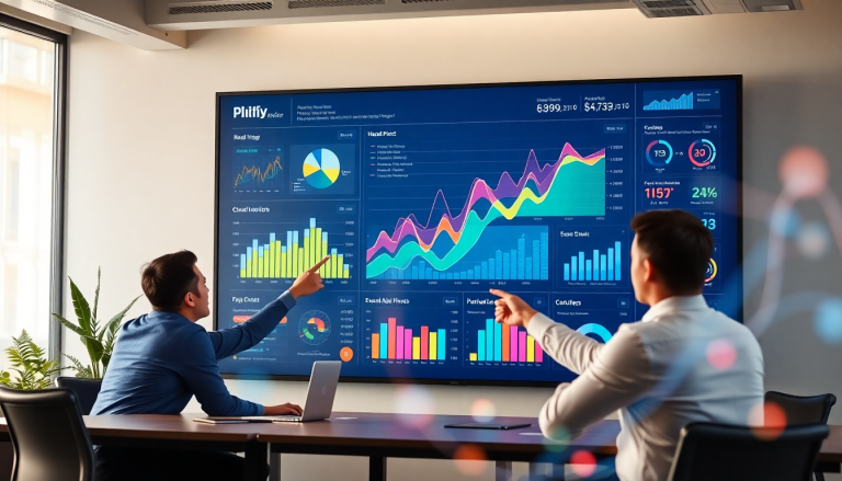 Marketing dashboard automation with AI-powered dashboard creation, showcasing real-time marketing analytics, multi-channel data aggregation, and report scheduling automation for campaign performance insights.