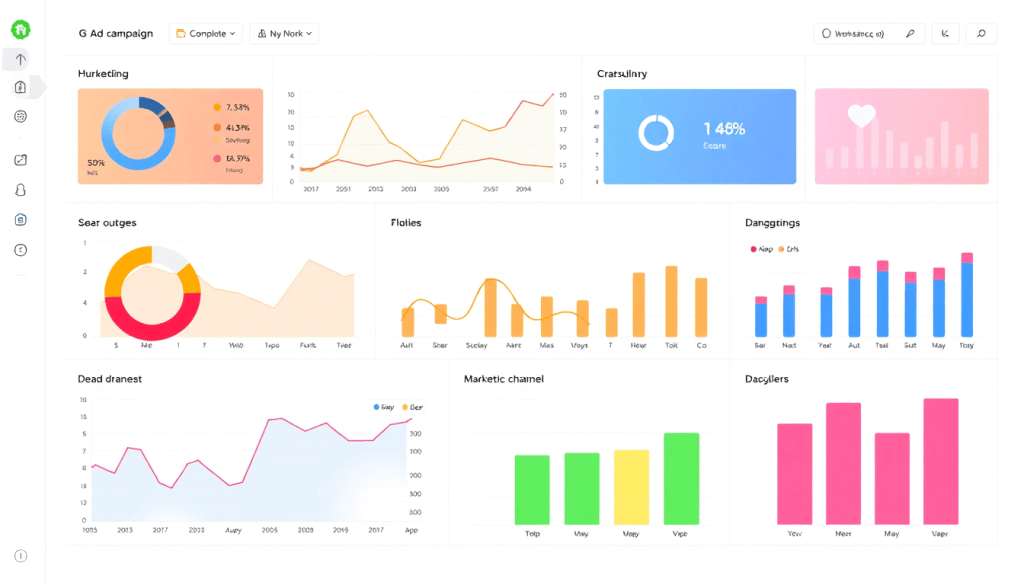 Performance marketing reporting software showcasing automated campaign reporting, performance analytics tool, ad spend optimization dashboard, ROAS tracking platform, and conversion rate analytics for digital advertising insights and cross-channel campaign tracking.