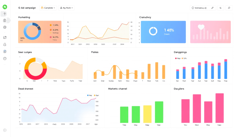 Performance marketing reporting software showcasing automated campaign reporting, performance analytics tool, ad spend optimization dashboard, ROAS tracking platform, and conversion rate analytics for digital advertising insights and cross-channel campaign tracking.