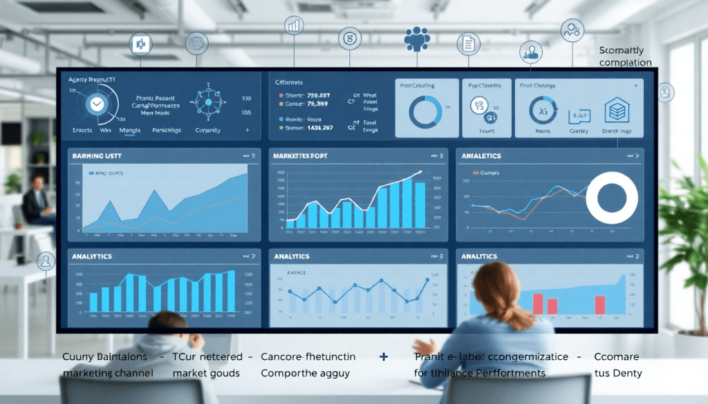 Client dashboard platform showcasing analytics and graphs for automated marketing reports, ideal for agencies seeking a NinjaCat alternative, competing with TapClicks for cross-channel reporting and campaign performance tracking.