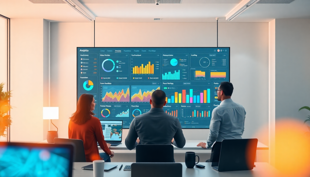 AI data visualization tool for marketing teams showcasing automated marketing analytics, AI-powered dashboards, and marketing data storytelling for cross-channel visualization.