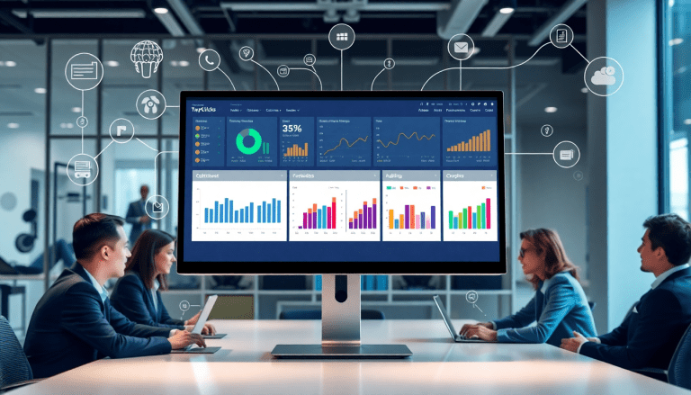 Marketing dashboard automation with advanced analytics and reporting automation for agencies, featuring client insights, cross-channel analytics, and digital marketing data visualization.