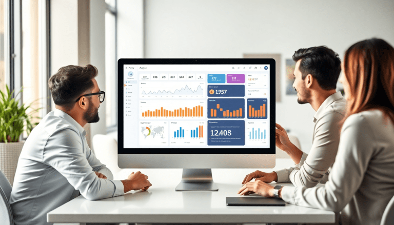 White-label marketing dashboard for agencies showcasing customizable client dashboards and automated data visualization.